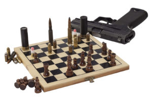 dangerous game, chess game, war game