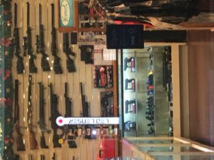 A gun store?? Outside of the U.S.? Well, that’s unexpected. (Charles Faint)